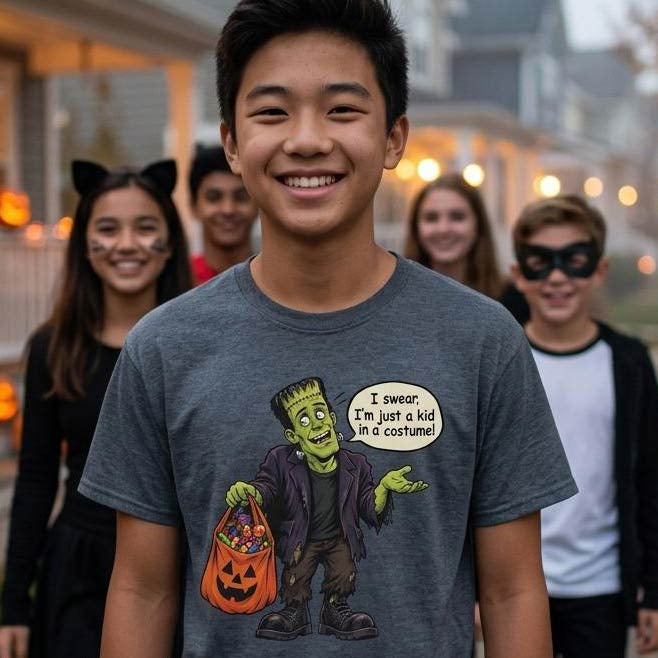 Halloween T-shirt - Frankenstein