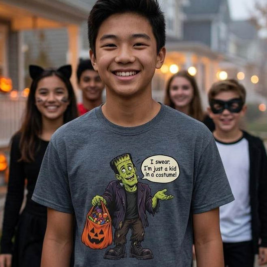 Halloween T-shirt - Frankenstein