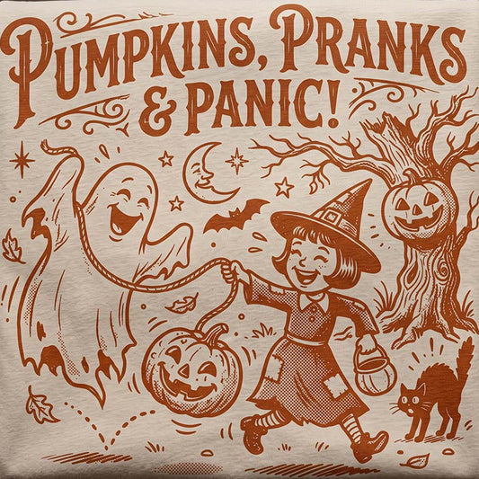 retro halloween vintage