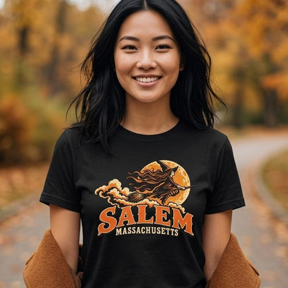 Salem Witch Halloween Tee