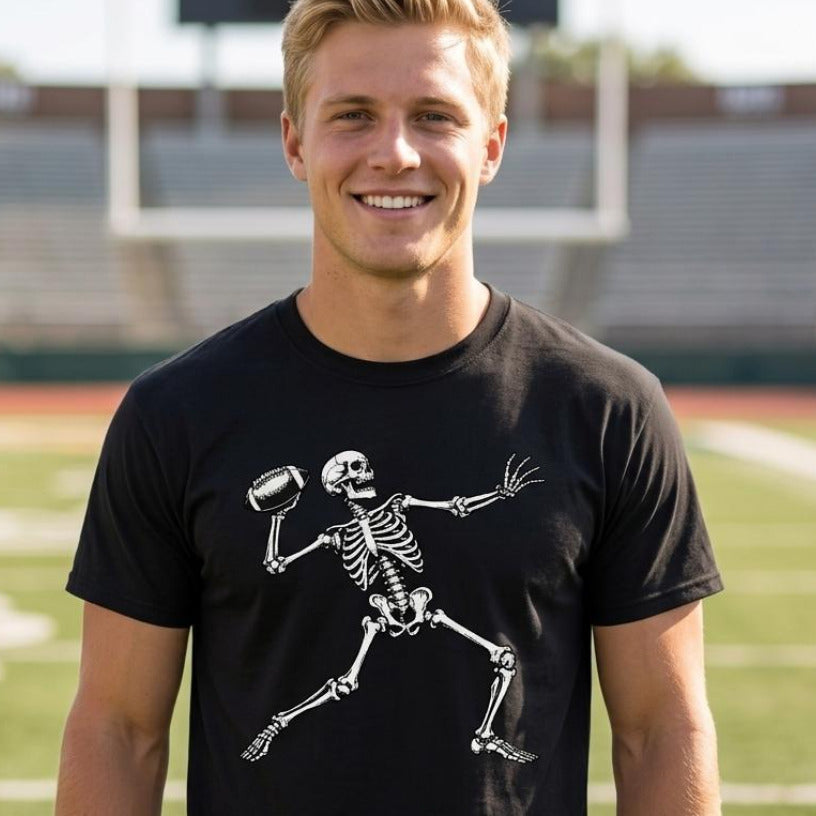 Skeleton Quarterback T-Shirt